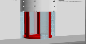 This the revolving door at the entrance of Floor Patterns Inn.